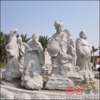石雕人物园林雕塑