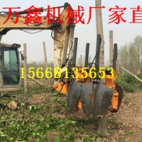 济宁万鑫厂家直销 专业生产圆弧挖树机 圆弧刀式的挖树机