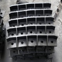 铸造煤矿刮板机配件 40T机械输送机压链块 分链器链条