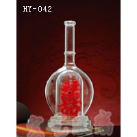 黑龙江工艺玻璃酒瓶制造公司~河间宏艺玻璃制品厂家商机酒瓶