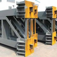 哈密钢结构工程厂家/乌鲁木齐新顺达钢结构厂家订制格构柱