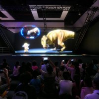 深圳厂家定制180度幻影成像膜 45度反射展厅舞台膜
