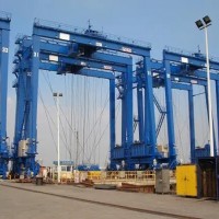 湖南怀化40吨远程控制集装箱龙门吊制造厂家