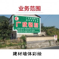 汕尾陆河汽车墙体广告流程广东龙川店招彩绘涂鸦