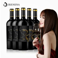 温碧霞代言IRENENA红酒品牌，进口法国葡萄酒海潮酒庄干红