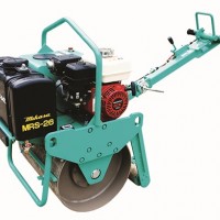 土壤柏油路面施工MRS-26手扶单钢轮压路机