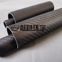 厂家销售批发高强度3K碳纤维管斜纹平纹碳纤维管 亮光碳纤维管