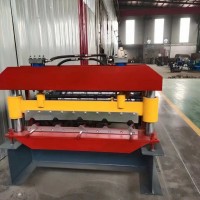 河北金辉压瓦机械厂生产840-900双层压瓦机设备