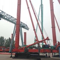 北京长螺旋钻机_河北鼎峰工程公司订制28米长螺旋钻机