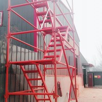香蕉式中国商机商爬梯价格「合新建筑」梯笼|楼梯立杆费用@甘肃兰州